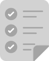 Shopping List Vector Icon