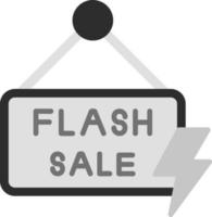 icono de vector de venta flash