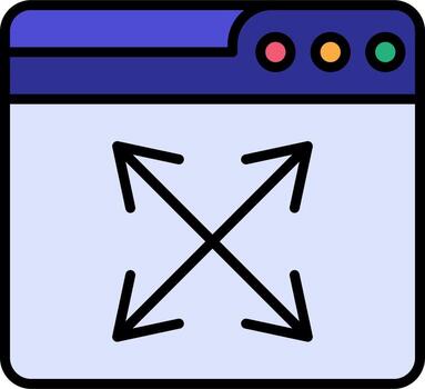 Web Adjust Vector Icon