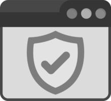 Web Security Vector Icon