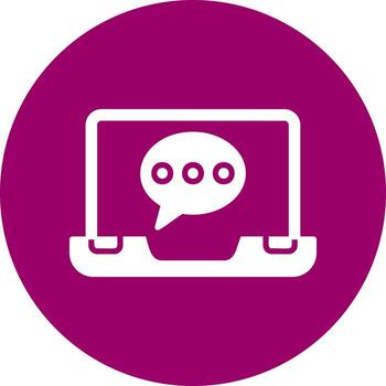 icono de vector de mensaje