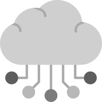 Cloud Computing Vector Icon