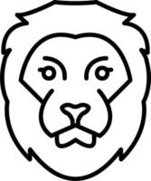 Lion Vector Icon