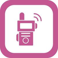 Walkie Talkie Vector Icon