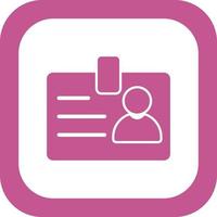 Student Card Vector Icon