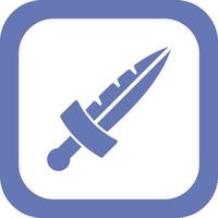 Dagger Vector Icon