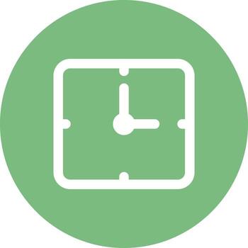 icono de vector de reloj