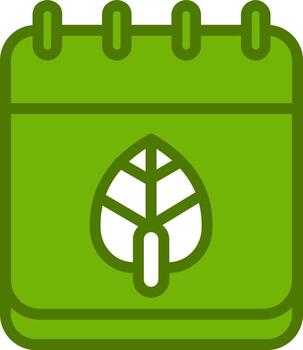 icono de vector de hoja