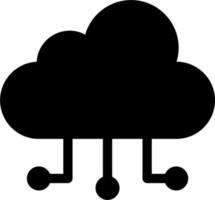 Cloud Computing Vector Icon