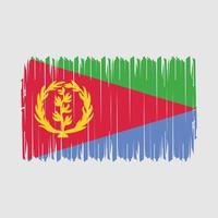 Eritrea Flag Brush Vector Illustration