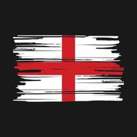 England Flag Brush vector