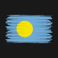 Palau Flag Vector