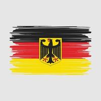 vector de bandera de alemania