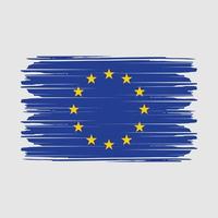 europeo bandera vector