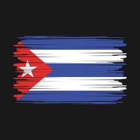 vector de bandera de cuba