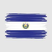 El Salvador Flag Vector