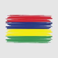 Mauritius Flag Vector