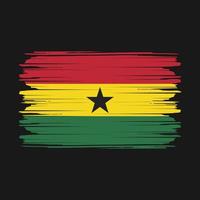 Ghana Flag Vector