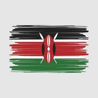 Kenya Flag Vector