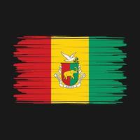 Guinea Flag Vector