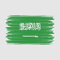 vector de bandera de arabia saudita