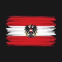 vector de bandera de austria