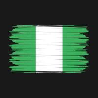 vector de bandera de nigeria