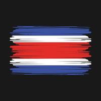 Costa Rica Flag Vector