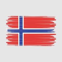 vector de bandera de noruega