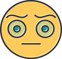 Perplexed Vector Icon