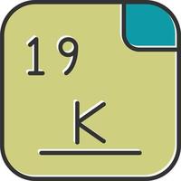 Potassium Vector Icon