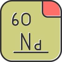 Neodymium Vector Icon