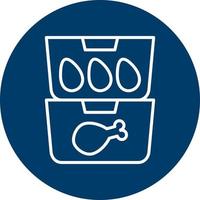 Food Containers Vector Icon