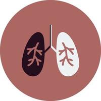 Lungs Vector Icon