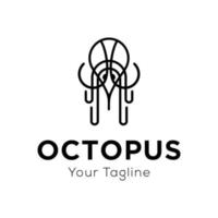 Octopus Logo vector Template
