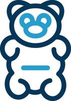 Gummy Bear Vector Icon Design