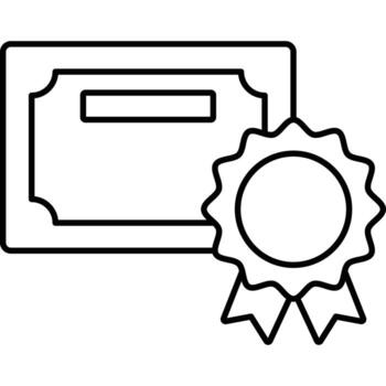 Certificate which can easily edit or modify vector