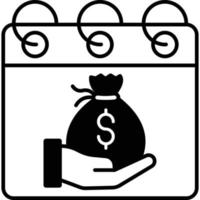 Salary which can easily edit or modify vector