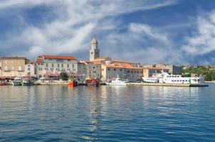 Krk Town on Krk,Adriatic Sea,Croatia photo