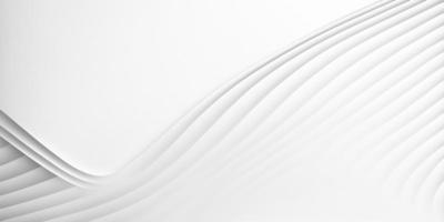 white minimal abstract wave pattern textured background banner photo