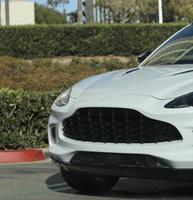 closeup view of luxury SUV photo