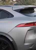 closeup view of luxury SUV photo