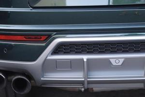 closeup view of luxury SUV photo