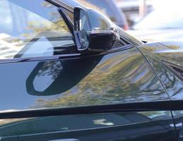 closeup view of luxury SUV photo