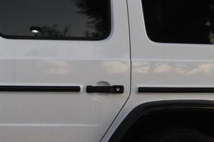 closeup view of luxury SUV photo