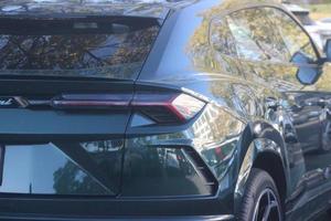 closeup view of luxury SUV photo