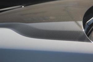 closeup view of luxury SUV photo