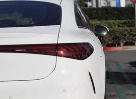closeup view of luxury SUV photo