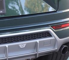 closeup view of luxury SUV photo