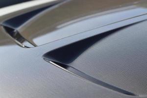 closeup view of luxury SUV photo